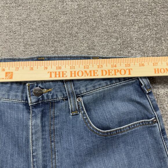 NWOT Carhartt Rugged Flex Relaxed Fit Light Wash Stretch Denim Jeans Mens 32x34 - Picture 4 of 10